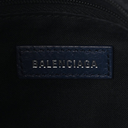 Balenciaga Agneau Giant 12 Silver Hardware Mini City Bleu Roi