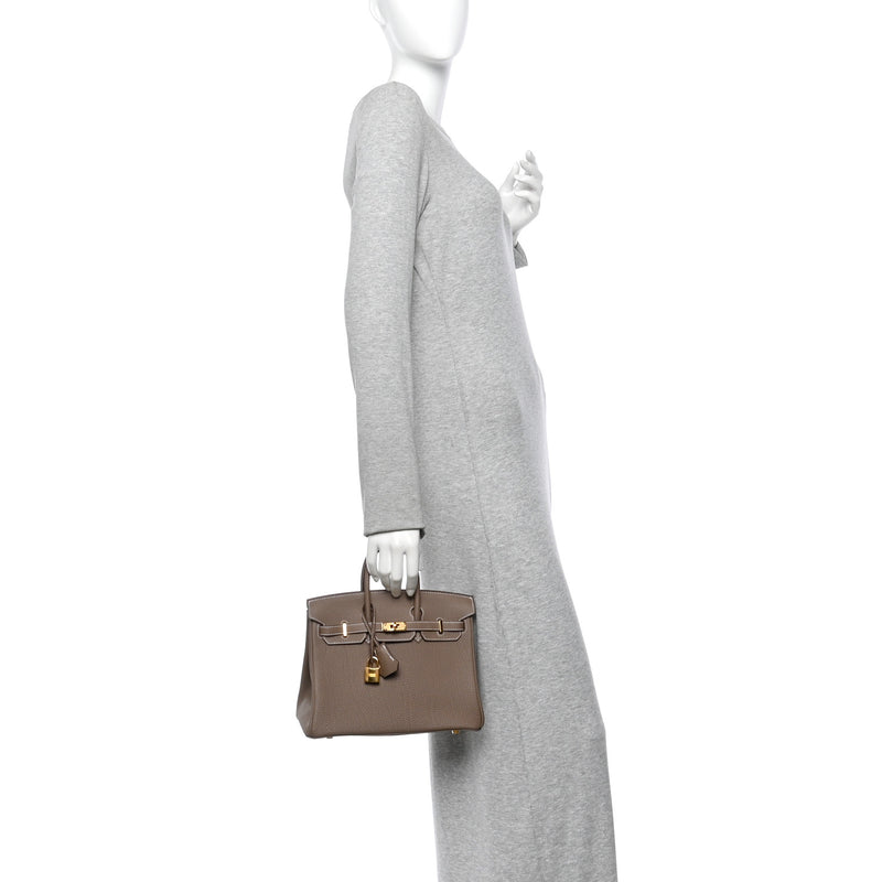Hermes Togo Birkin 25 Etoupe