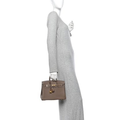 Hermes Togo Birkin 25 Etoupe