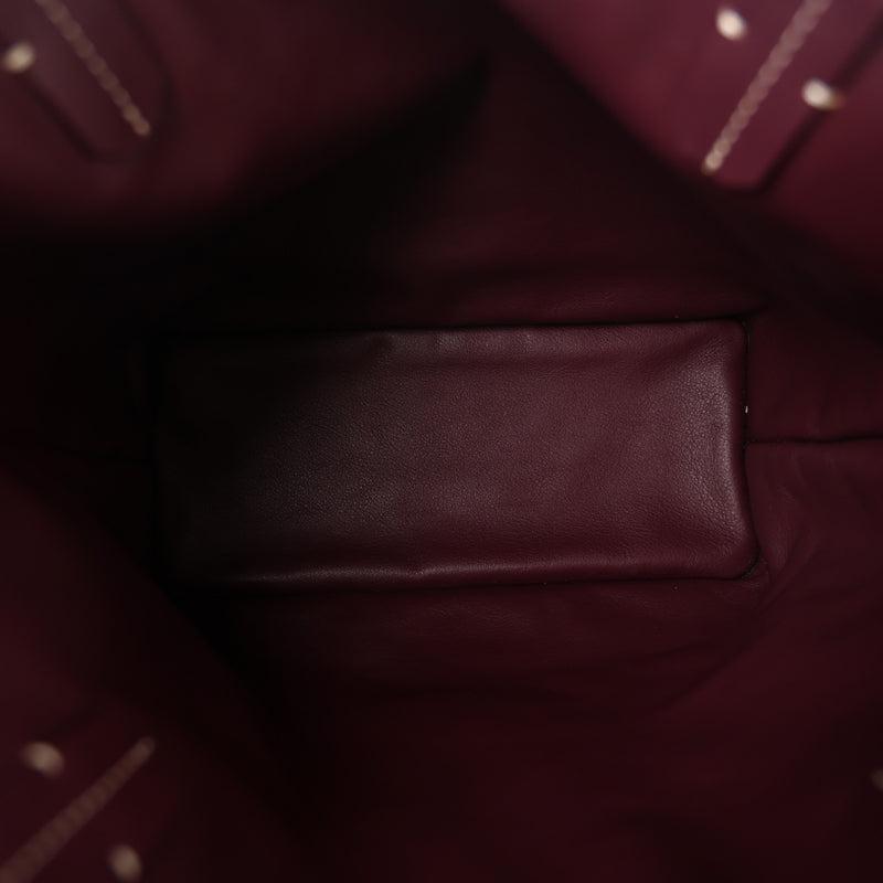 Goyard Goyardine Reversible Mini Anjou Burgundy