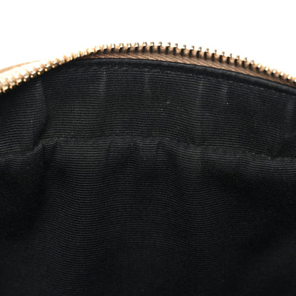 Saint Laurent Calfskin Matelasse Monogram Lou Camera Bag Dark Beige