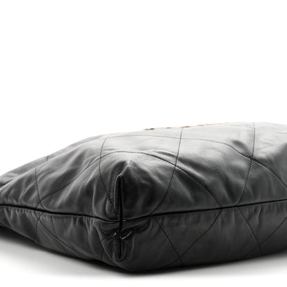 Chanel Shiny Calfskin Quilted Chanel 22