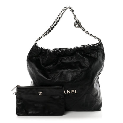 Chanel Shiny Calfskin Quilted Chanel 22