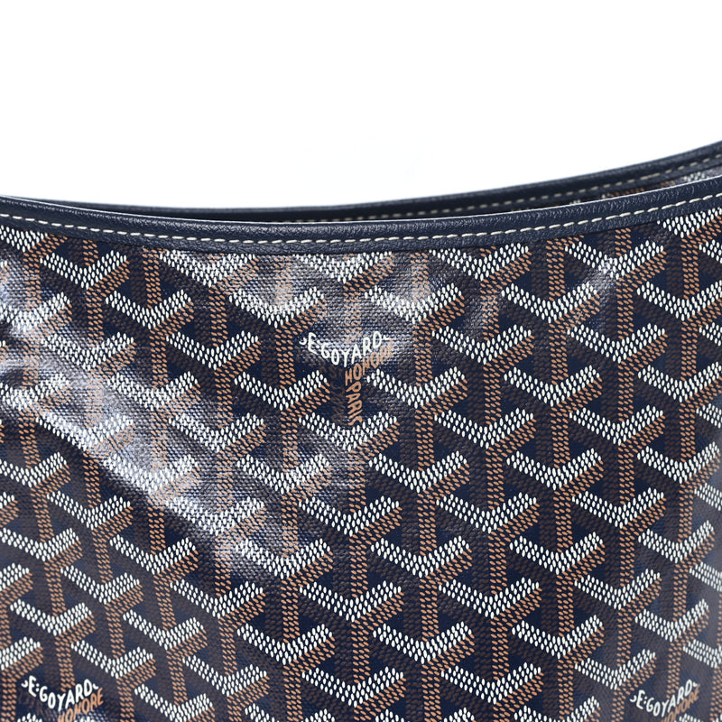 Goyard Goyardine Boheme Hobo Navy Blue Navy Blue