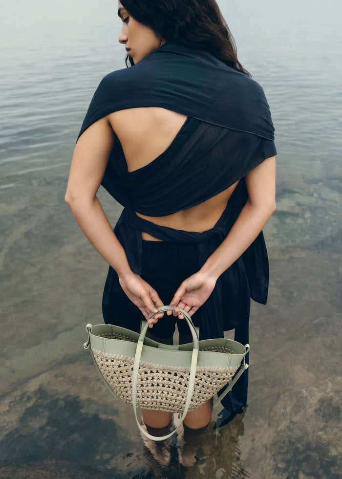 Cyme Mini - Raffia Laurel