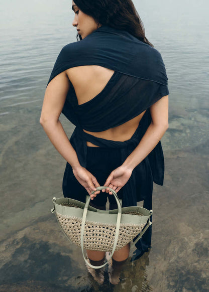 Cyme Mini - Raffia Laurel