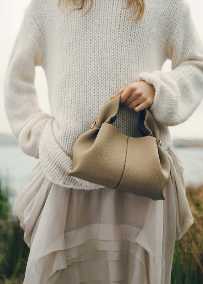 Numéro Neuf Mini - Textured Smoky Olive