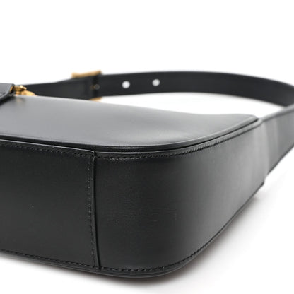 Saint Laurent Smooth Calfskin Le 5 A 7 Hobo Black