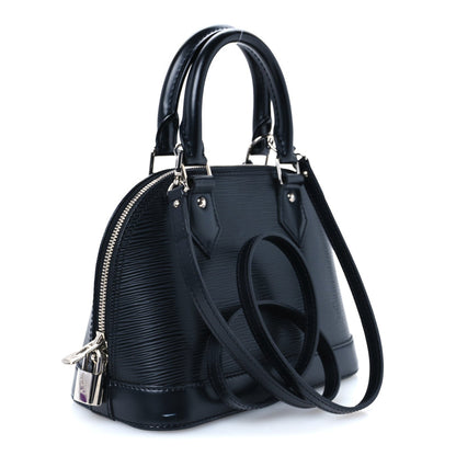 Louis Vuitton Epi Alma BB Black