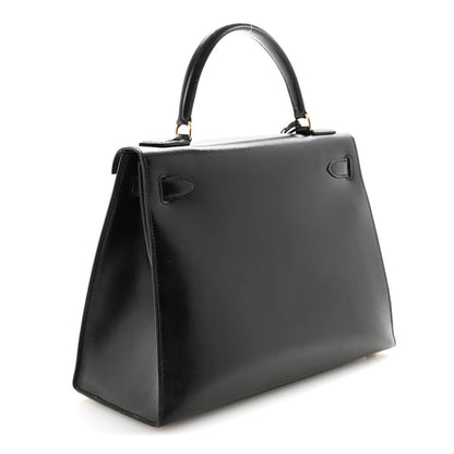 Hermes Box Kelly Sellier 28 Black