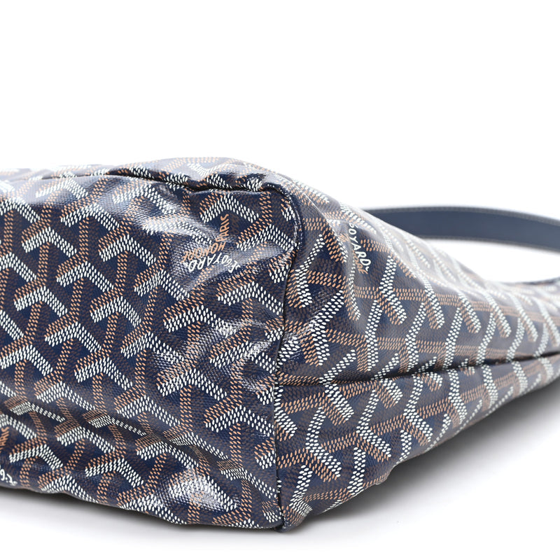 Goyard Goyardine Boheme Hobo Navy Blue Navy Blue