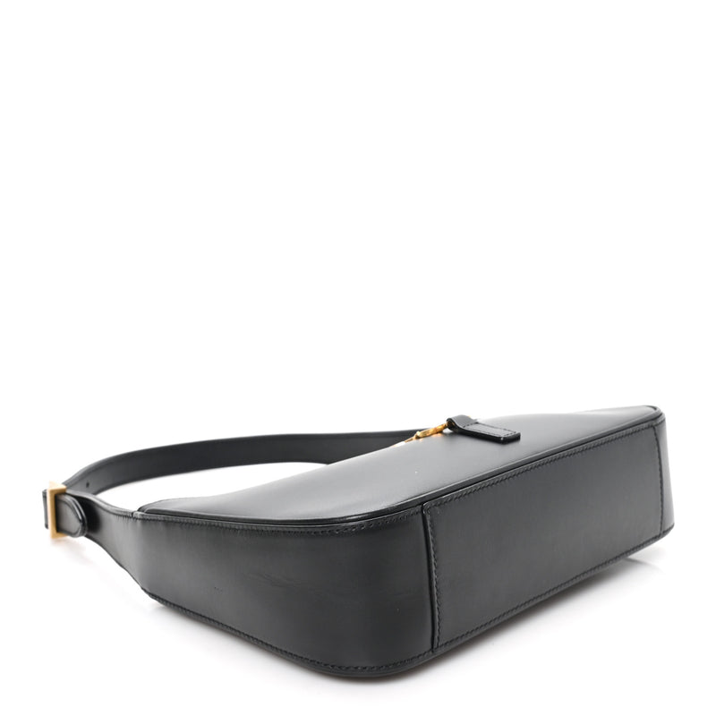 Saint Laurent Smooth Calfskin Le 5 A 7 Hobo Black