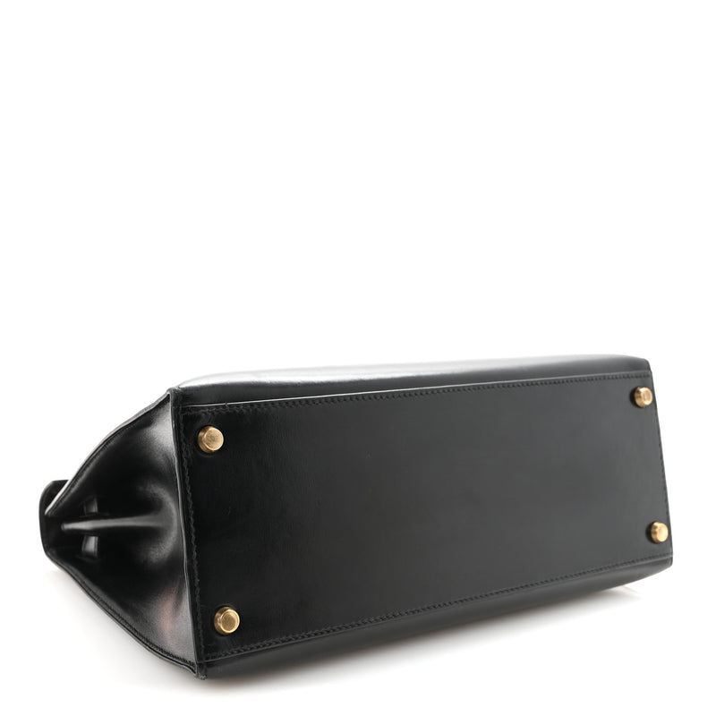 Hermes Box Kelly Sellier 28 Black