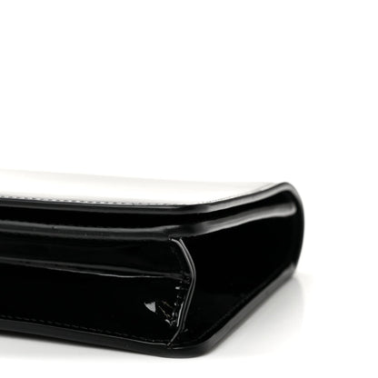 Saint Laurent Patent Calfskin Clutch Black