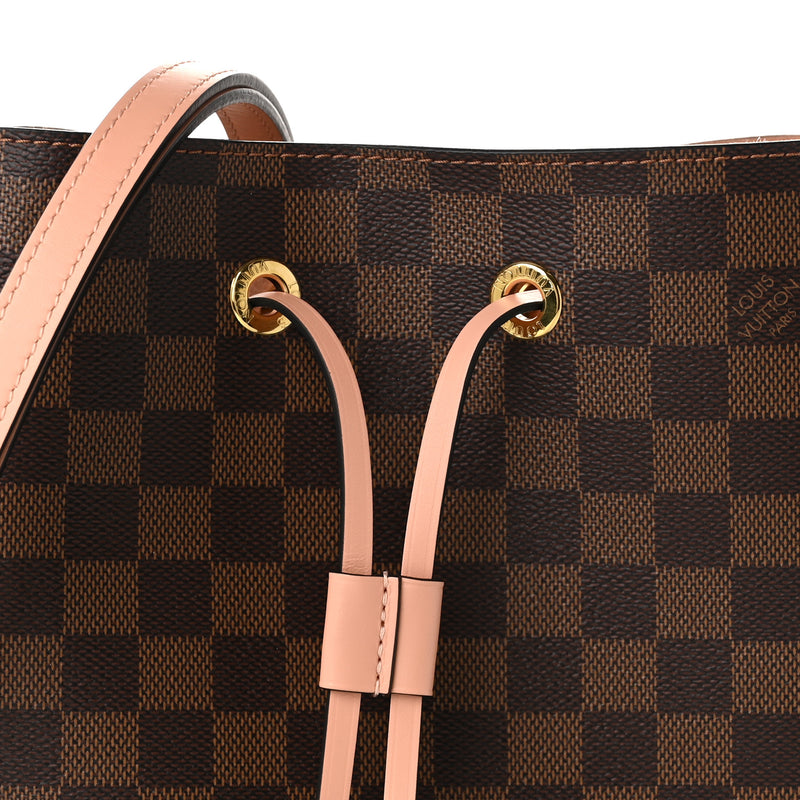 Louis Vuitton Damier Ebene Neonoe MM Venus Pink