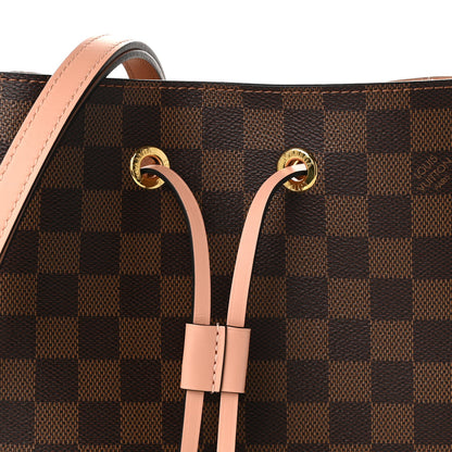 Louis Vuitton Damier Ebene Neonoe MM Venus Pink