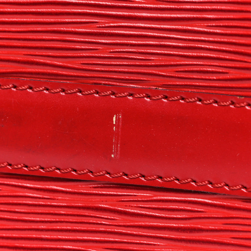 Louis Vuitton Epi Speedy 30 Castillan Red