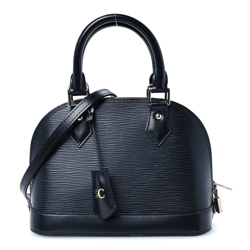 Louis Vuitton Epi Alma BB Black