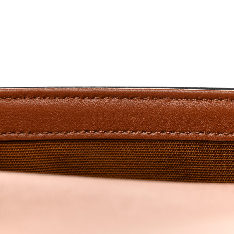 Celine Triomphe Canvas Folco Bag Tan