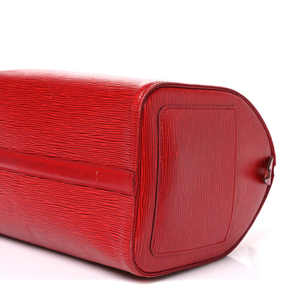 Louis Vuitton Epi Speedy 30 Castillan Red