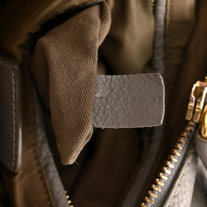 Chloe Calfskin Medium Marcie Satchel Cashmere Grey