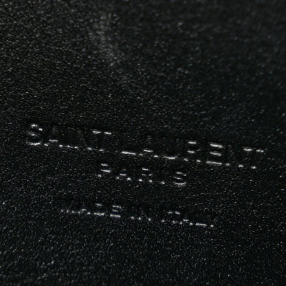 Saint Laurent Patent Calfskin Clutch Black