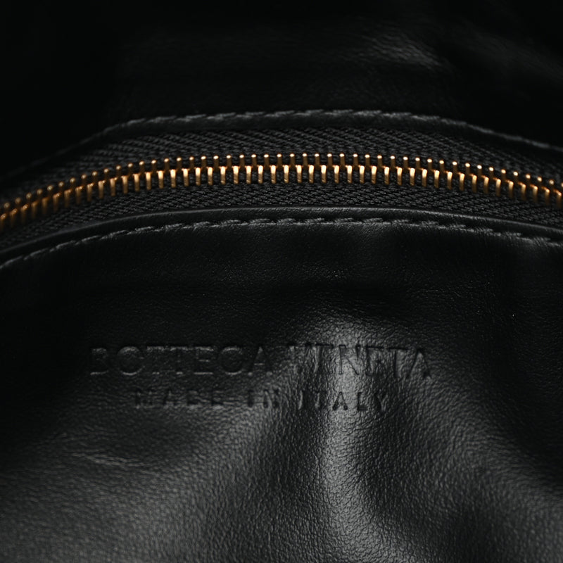 Bottega Veneta Calfskin Intrecciato Small Hop Black