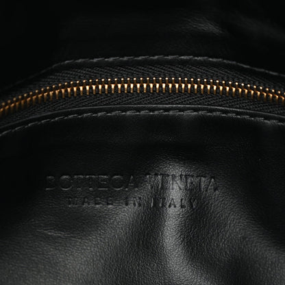Bottega Veneta Calfskin Intrecciato Small Hop Black