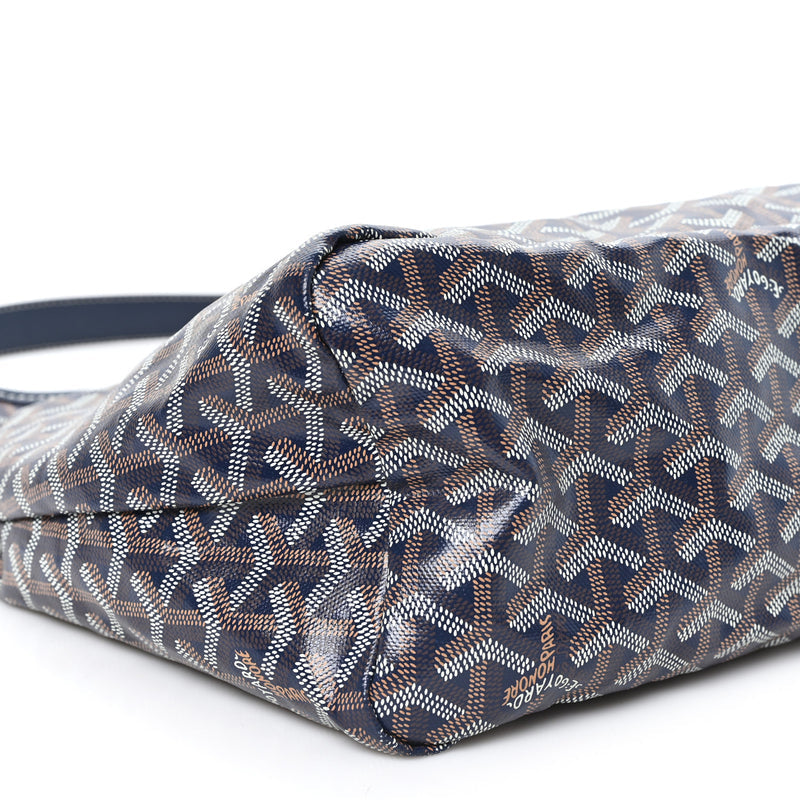 Goyard Goyardine Boheme Hobo Navy Blue Navy Blue