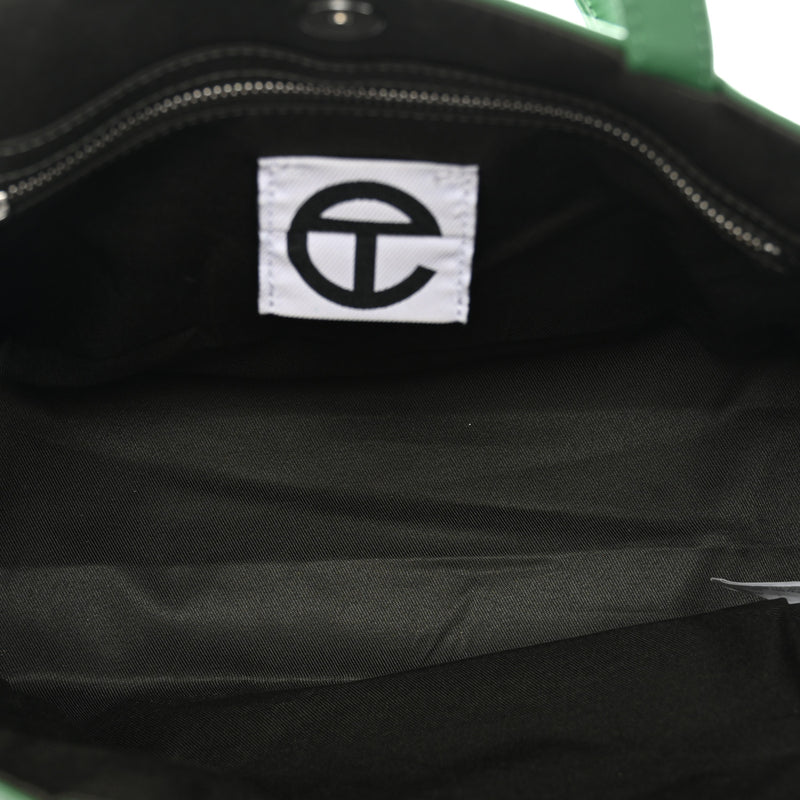 Telfar Vegan Leather Medium Shopping Bag Greenscreen