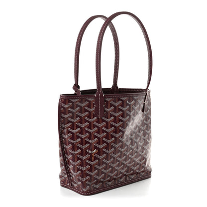 Goyard Goyardine Reversible Mini Anjou Burgundy