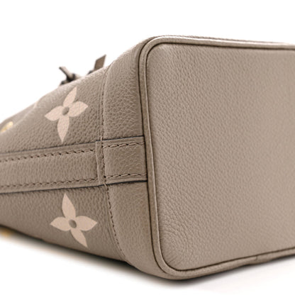 Louis Vuitton Empreinte Monogram Giant Nano Noe Tourterelle Creme