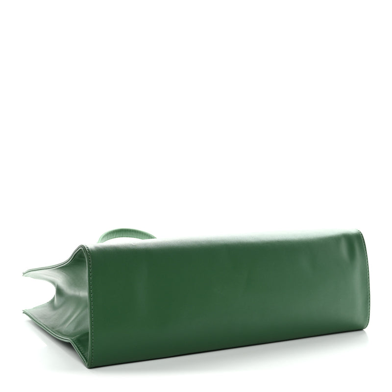 Telfar Vegan Leather Medium Shopping Bag Greenscreen