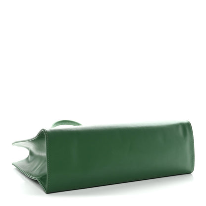 Telfar Vegan Leather Medium Shopping Bag Greenscreen