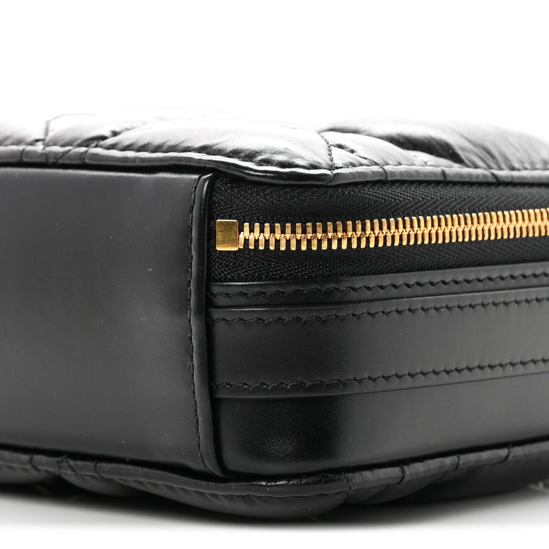 Christian Dior Calfskin Macrocannage Caro Box Bag Black