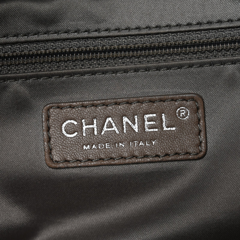 Chanel Glazed Calfskin Large Twisted Tote Black