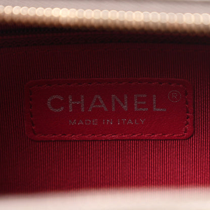 Chanel Aged Calfskin Quilted Medium Gabrielle Hobo Grey
