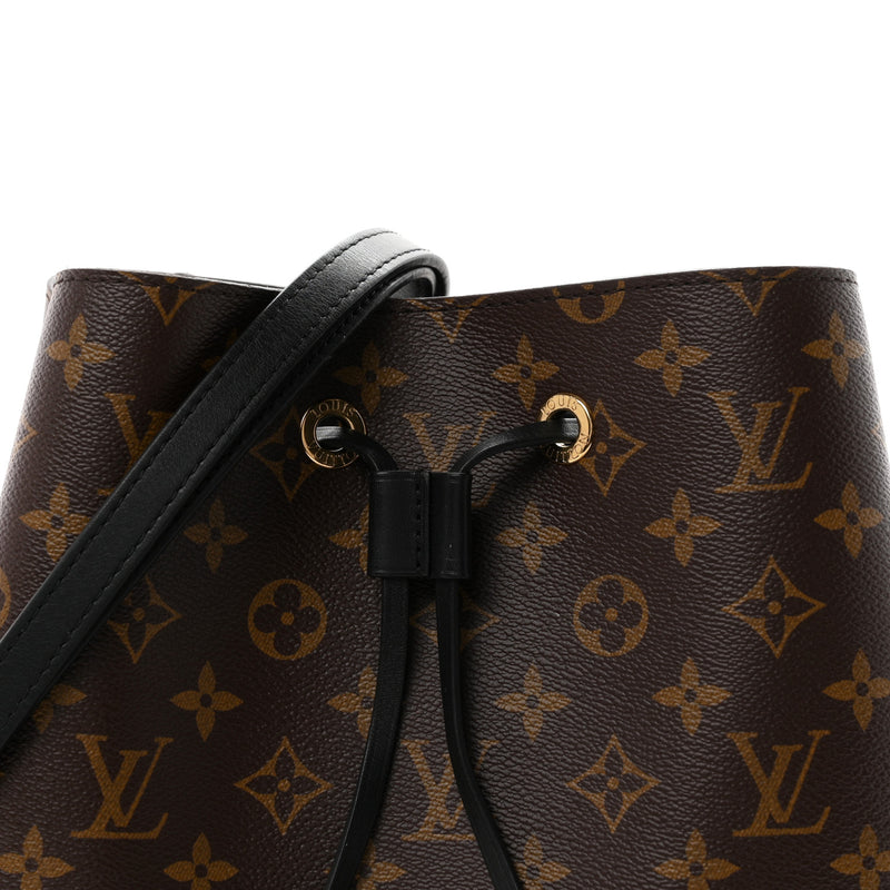 Louis Vuitton Monogram Neonoe MM Black