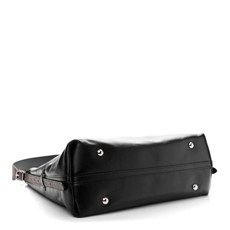 Louis Vuitton Lambskin CarryAll Vibe MM Black