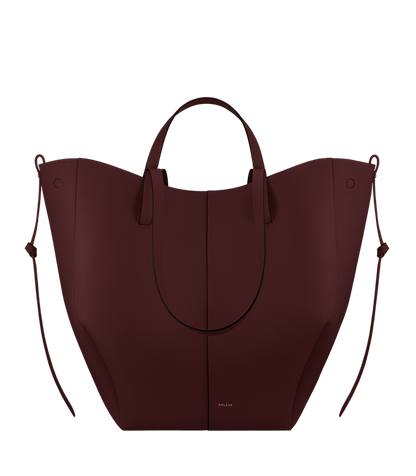Cyme Tote - Textured Black Cherry