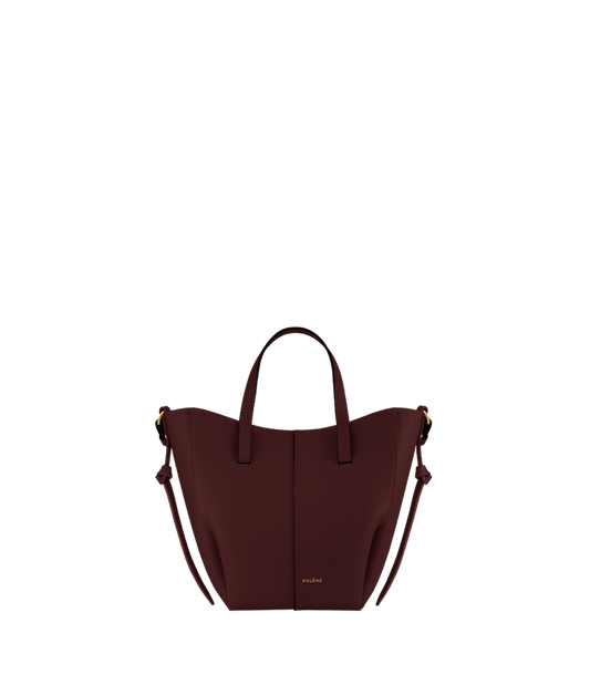 Cyme Tote Nano - Textured Black Cherry