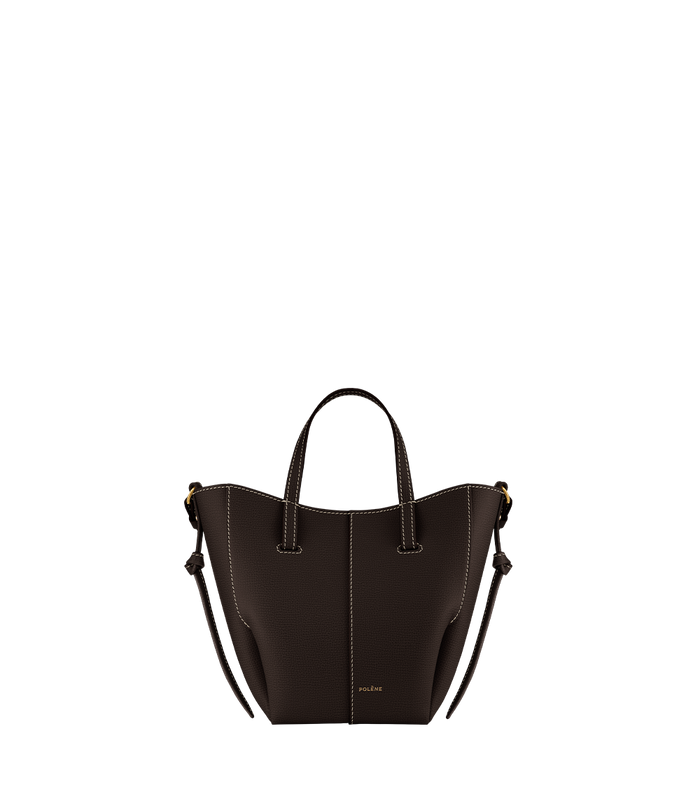 Cyme Tote Nano - Textured Ebony